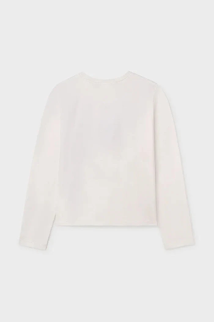Blusa de manga larga para niña Mayoral