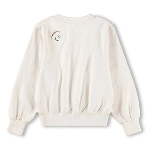 Molo - Sudadera Marge Macarons Algodón Orgánico | Blanco