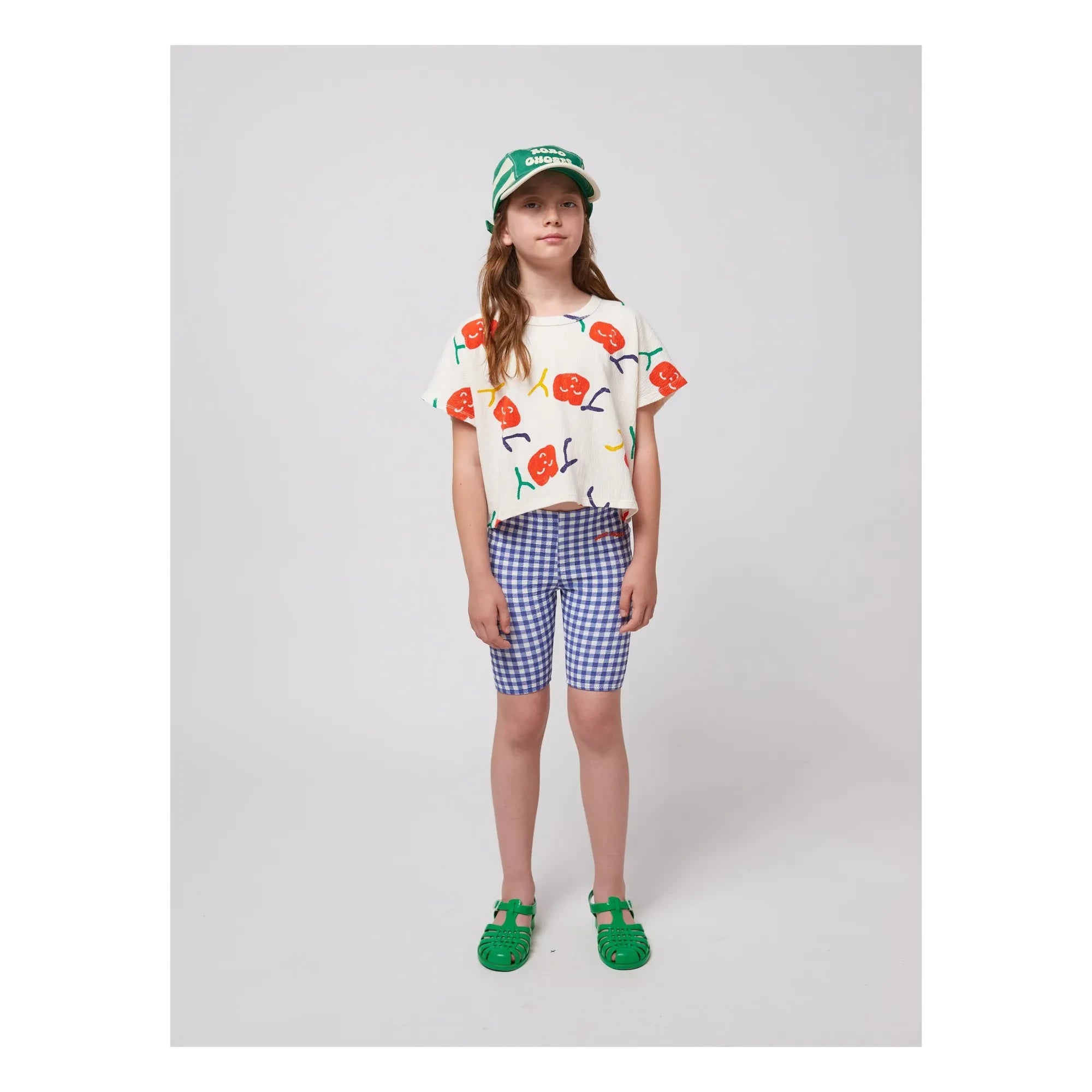 Bobo Choses - Ciclista Vichy Fibras Recicladas | Azul marino