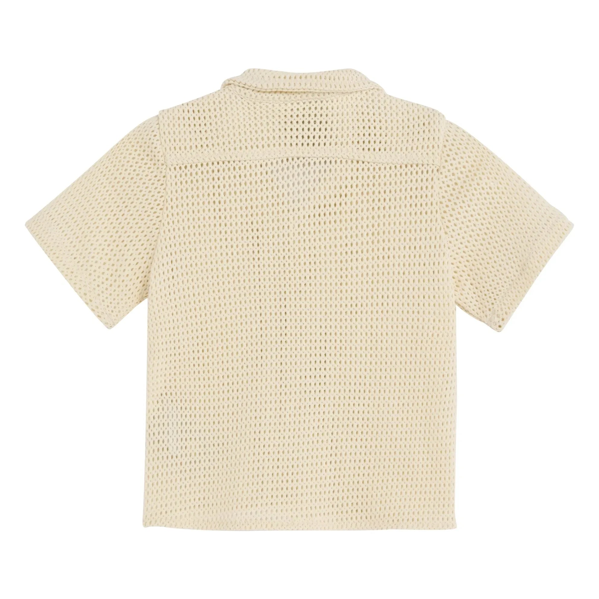 OAS - Camisa de ganchillo Nicaro | Crudo