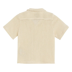 OAS - Camisa de ganchillo Nicaro | Crudo