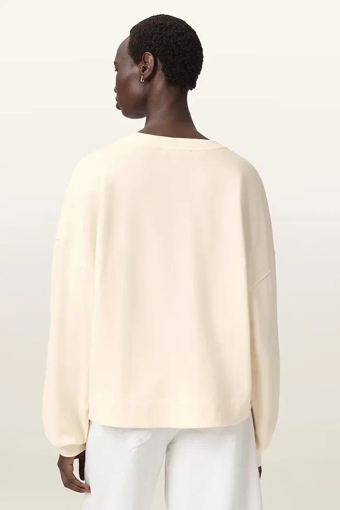 Sudadera de algodón LILA de AllSaints