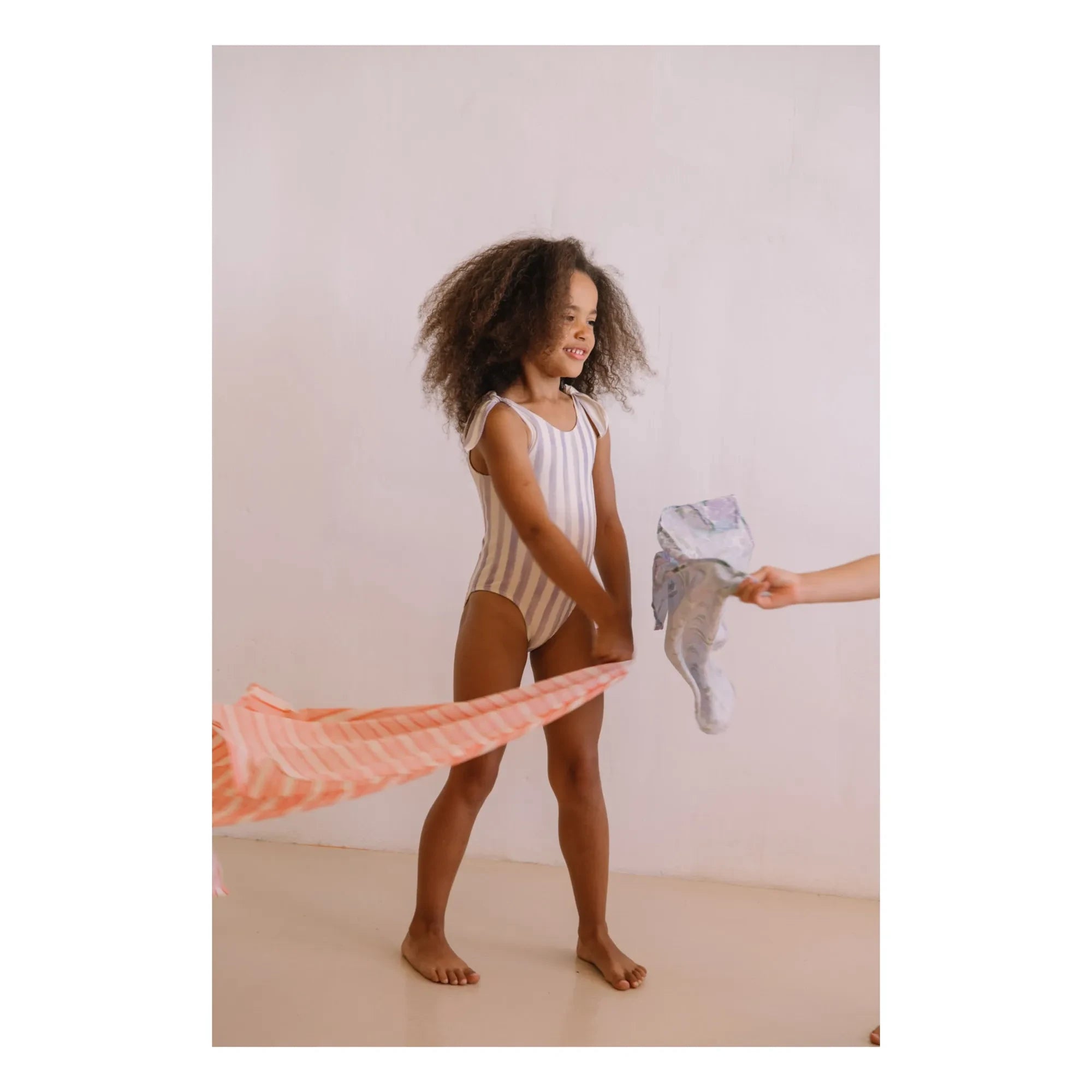 Studio Bohème - Traje de baño de algodón orgánico Roberta | Lila