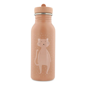 Trixie - Botella de Agua Mrs. Cat 500ml | Rosa Claro