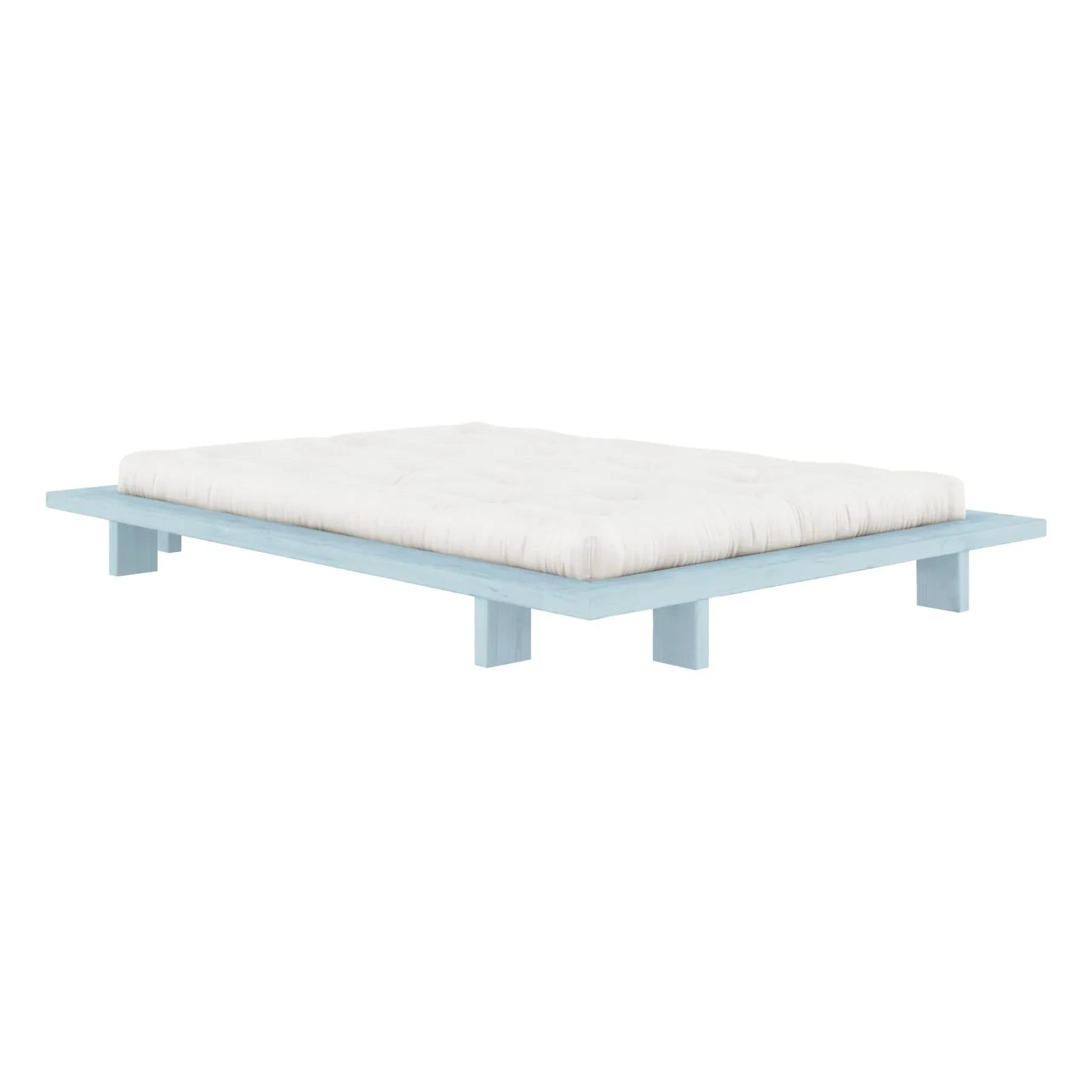 Karup Design - Cama japonesa de madera | Azul claro
