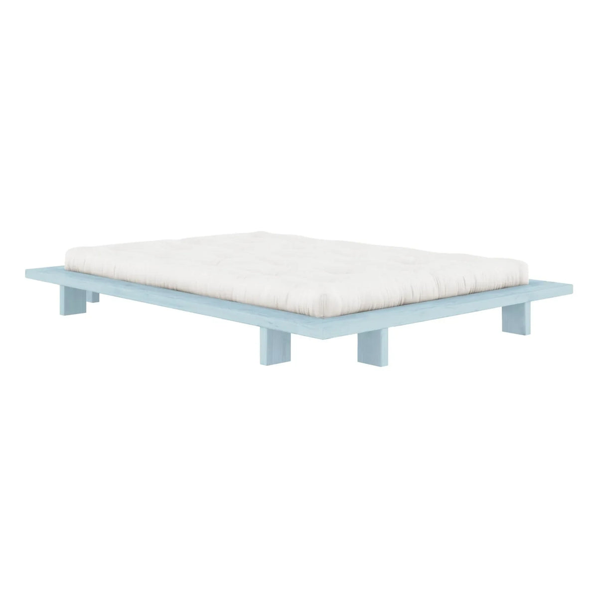 Karup Design - Cama japonesa de madera | Azul claro