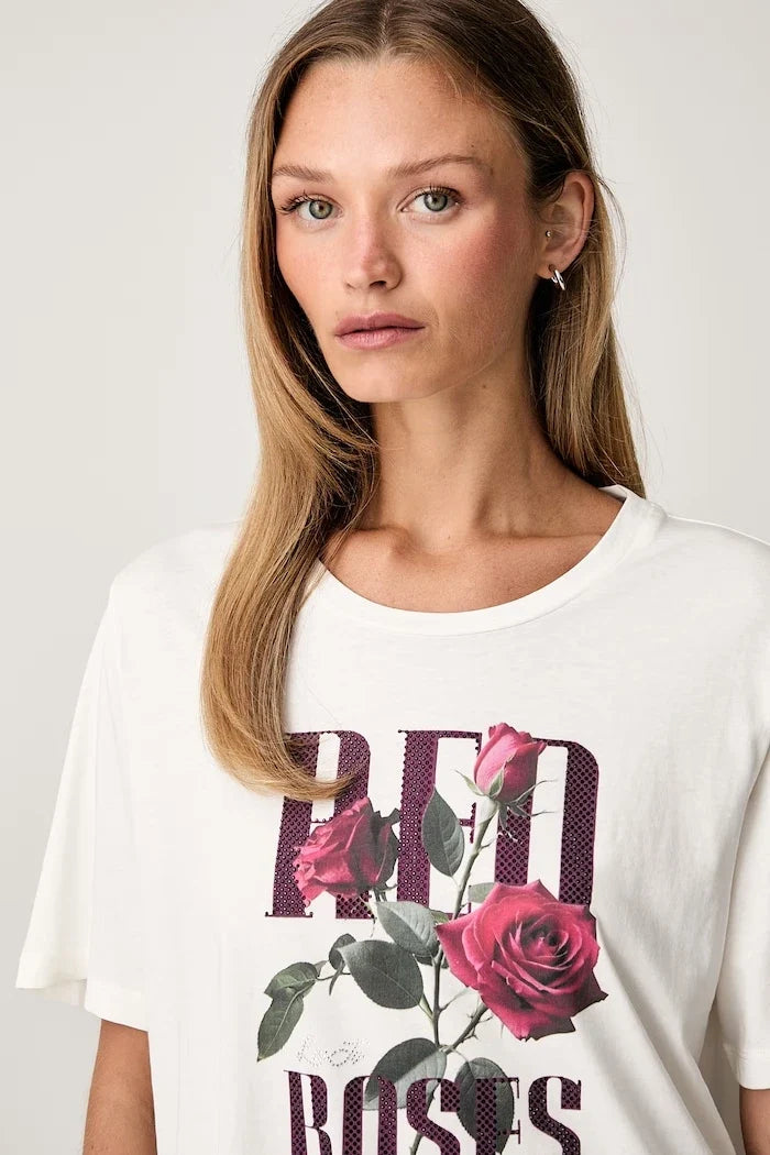Camiseta de algodón para mujer Liu Jo