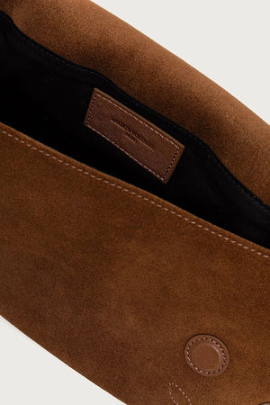 Bolso cruzado de ante para mujer ROCKY