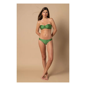 Alma Deia - Braguita de Bikini de Talle Bajo Lena | Verde Meadow