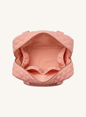 Editions Aimable - Bolsa de cuidado para bebés Suzanne | Gasa Vieja Rosa