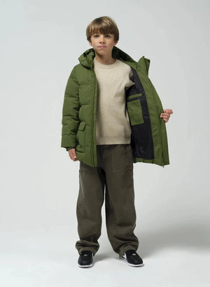 Gosoaky - Tiger Eye Su Geçirmez Kaz Tüyü Mont | Yeşil