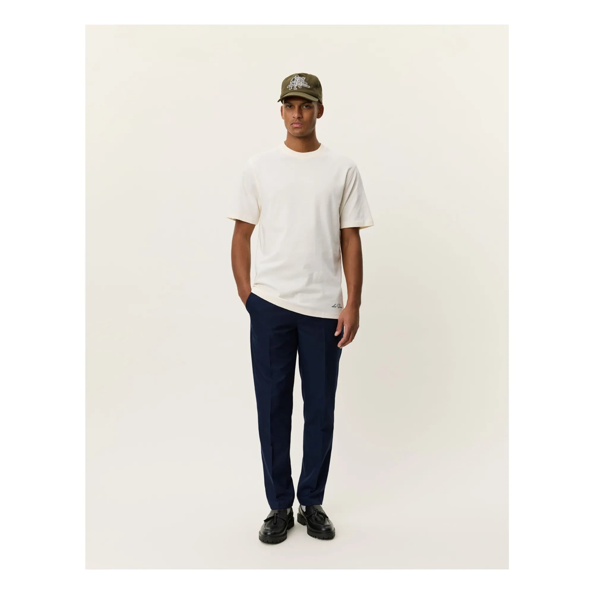 Les Deux - Camiseta de algodón Ben Artist | Blanco