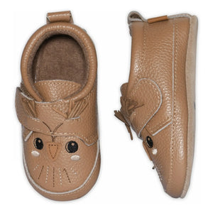 Melton - Zapatillas de piel de búho | Marrón