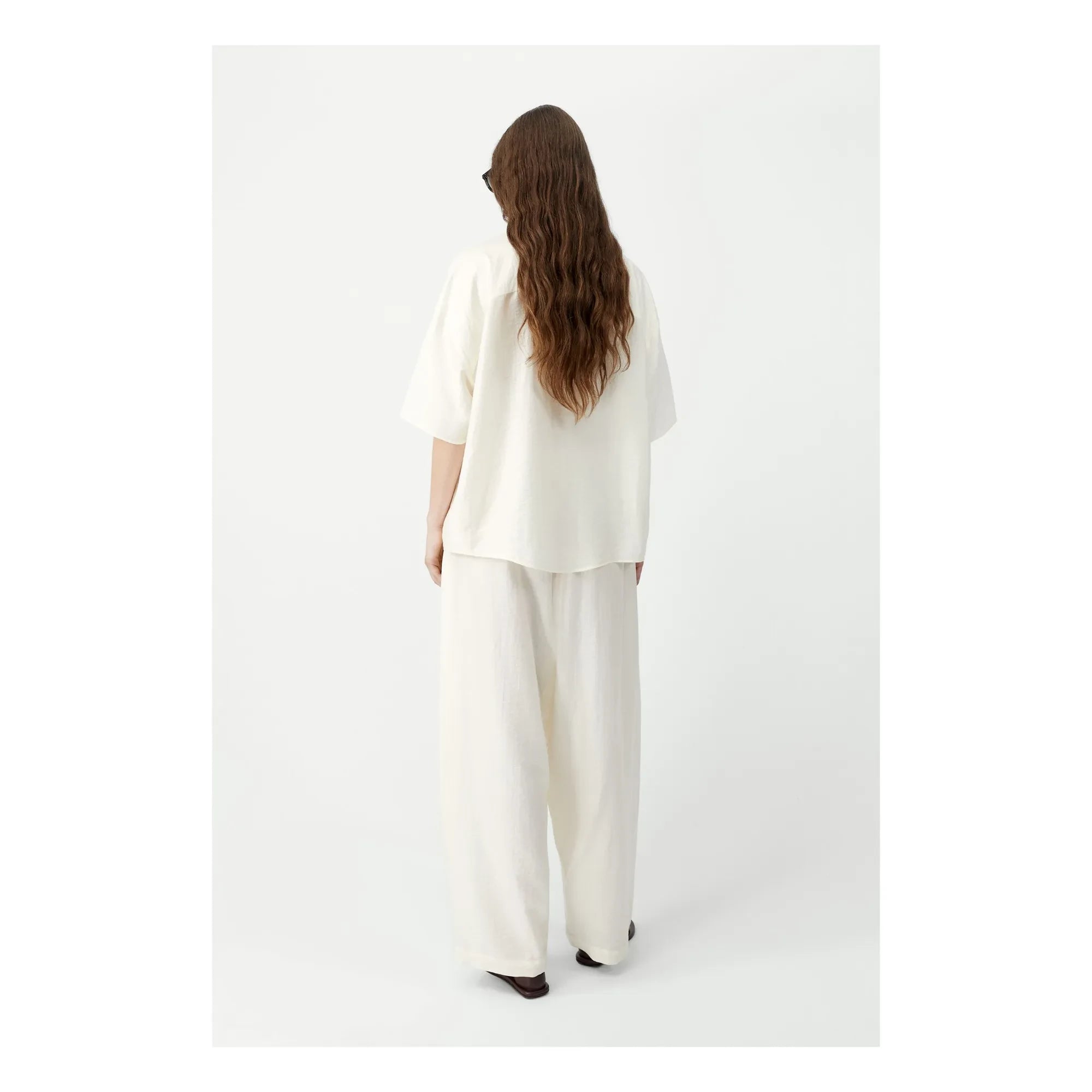 Cordera - Camisa de Manga Corta | Blanco