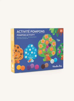 Moulin Roty - Actividad de Pompones de Madera - Les Toupitis
