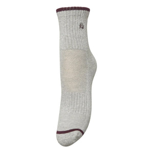 Becksöndergaard - Calcetines Rose Cotta | Gris oscuro jaspeado