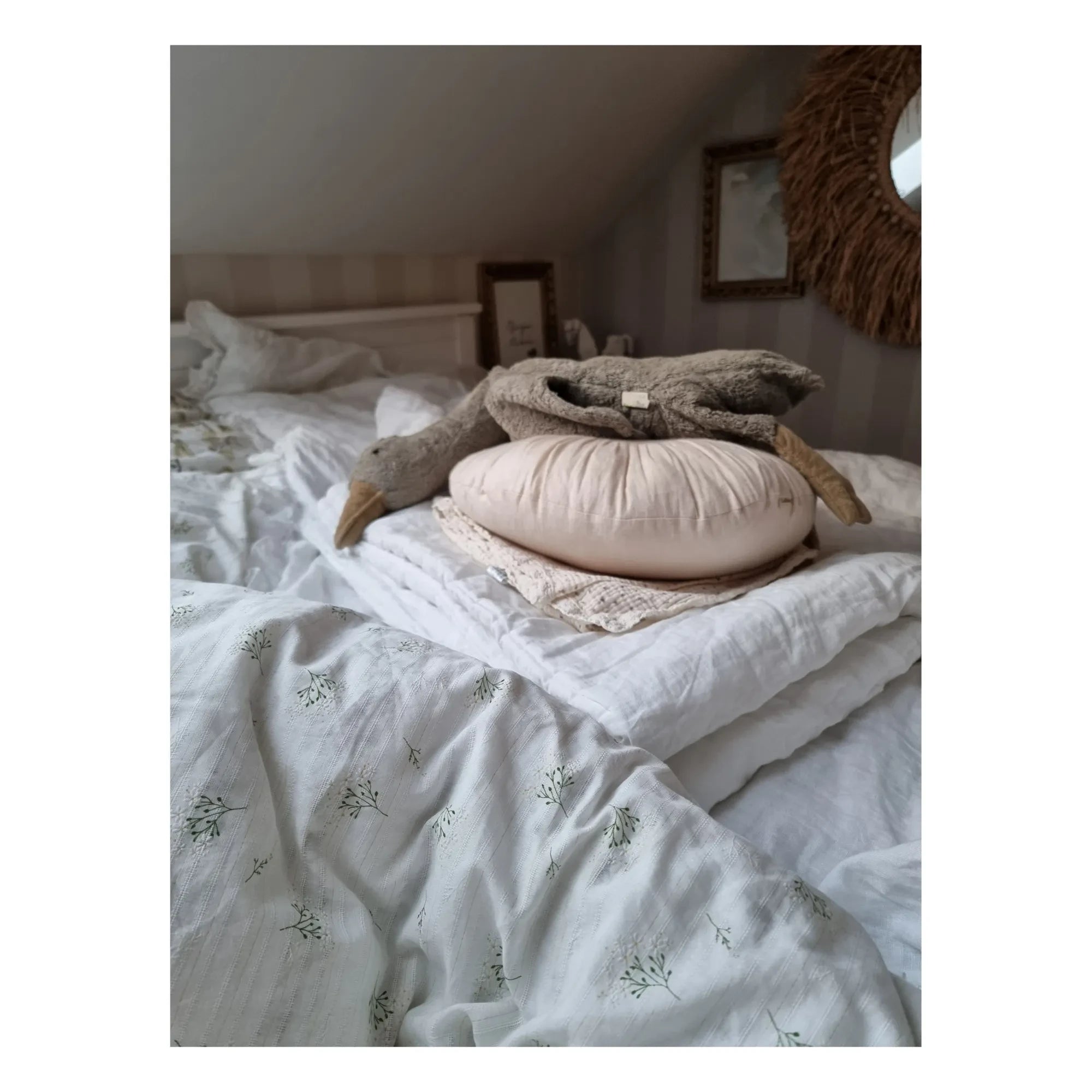 Senger Naturwelt - Gans de peluche grande | gris | Gris