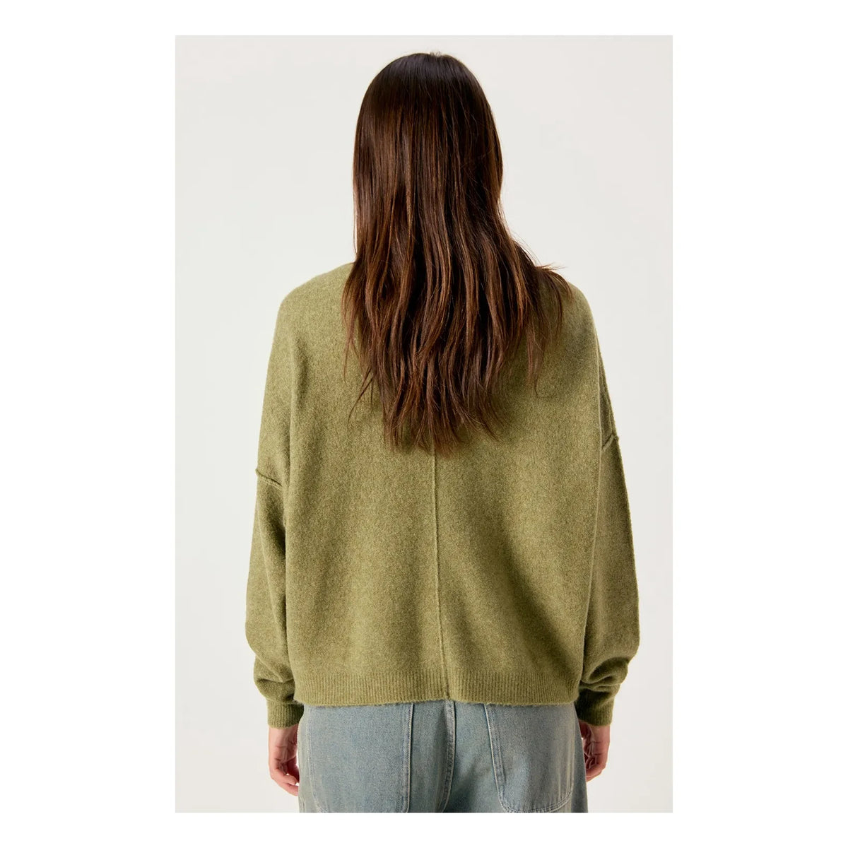 American Vintage - Jersey de lana Damsville | Caqui