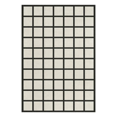 Layered - Alfombra de lana Avenue | Blanco