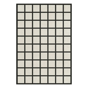 Layered - Alfombra de lana Avenue | Blanco