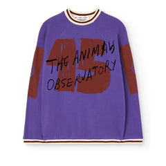 The Animals Observatory - Camiseta Squad Algodón orgánico | Morado