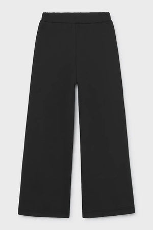 Pantalones lisos de algodón para mujer