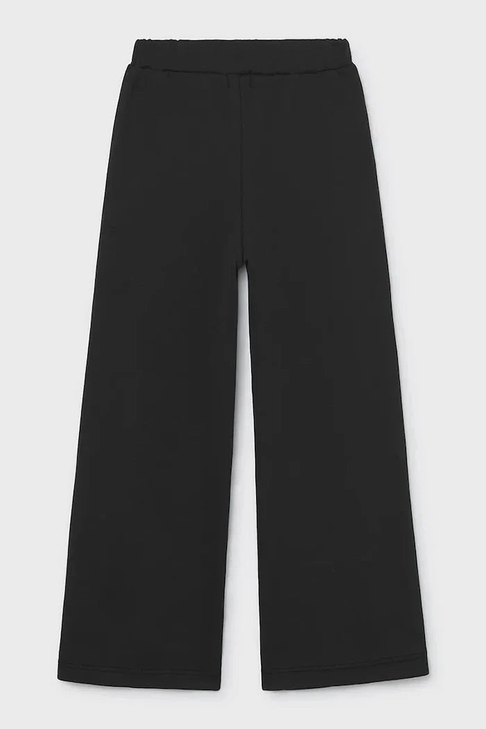 Pantalones lisos de algodón para mujer