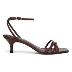 Augusta - Sandalias de tiras | Chocolate