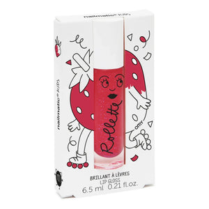 Nailmatic Kids - Brillo de Labios con Fresa Roller - 6.5 ml | Fucsia