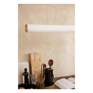 Ferm Living - Vuelta Opaline Cam Tavan Lambası | Altın