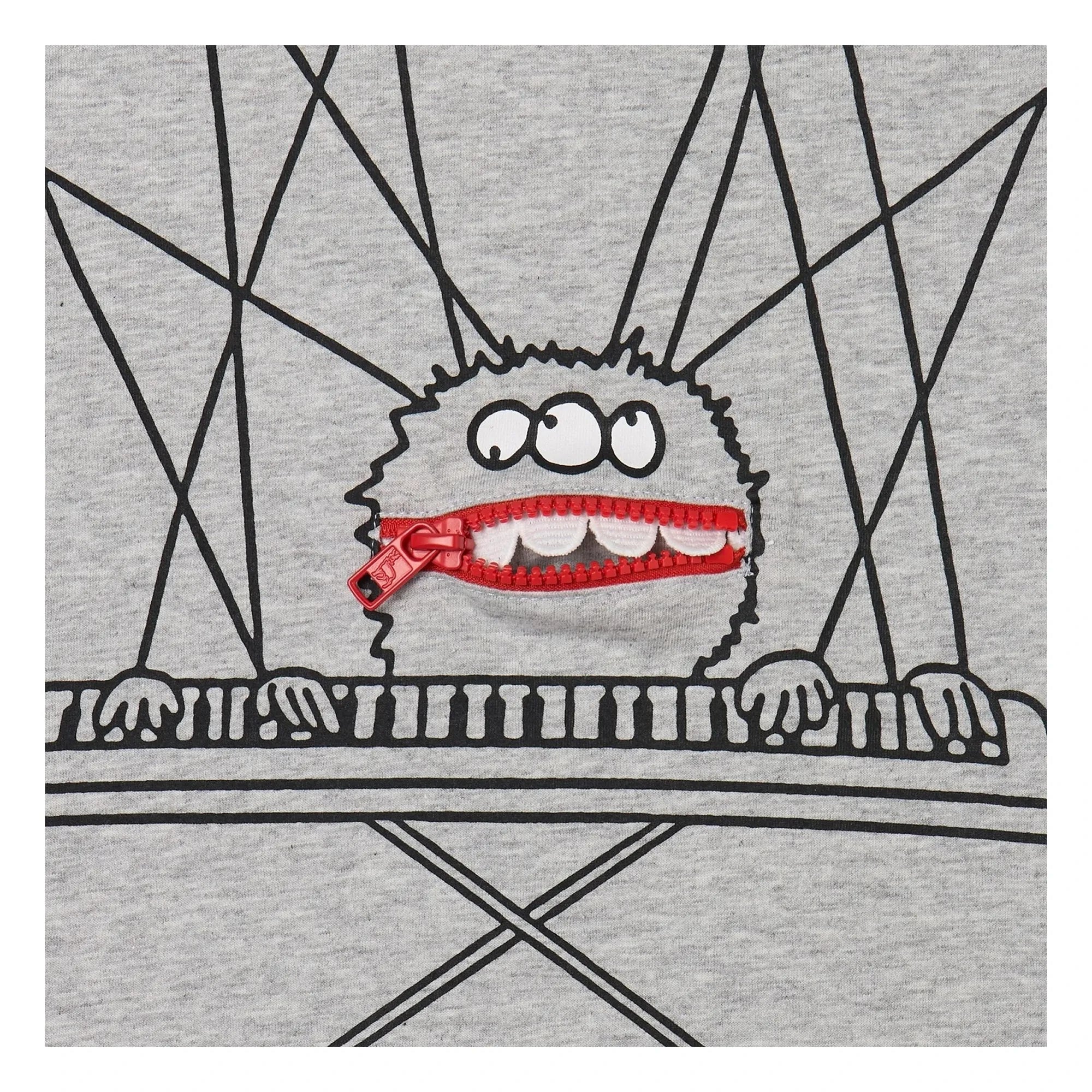 Stella McCartney Kids - Camiseta Piano Algodón orgánico | Gris