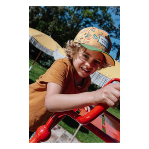 Hello Hossy - Gorra con Visera Curva Festival de Música Fibras Recicladas | Verde