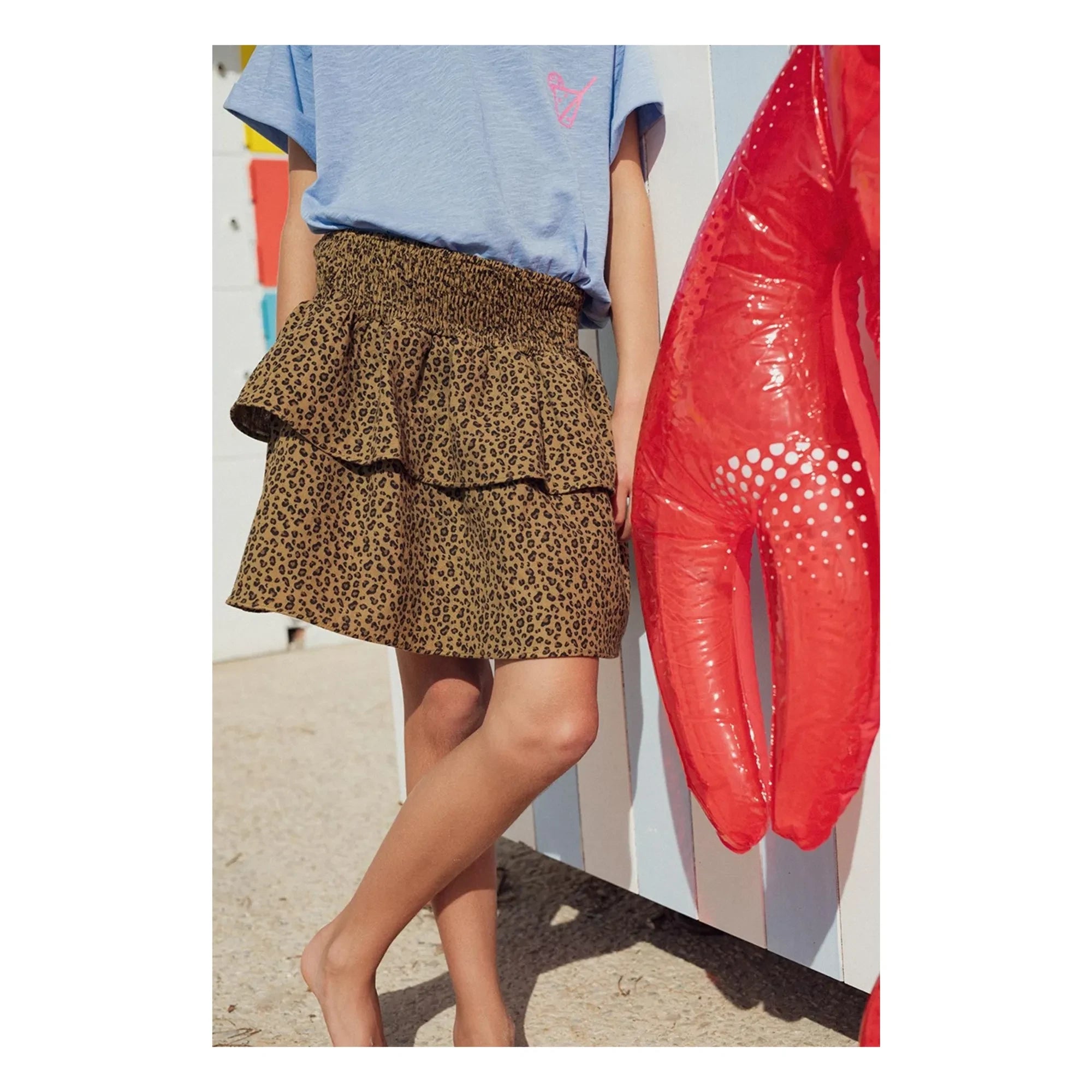 Marlot Paris - Falda Calixte | Marrón