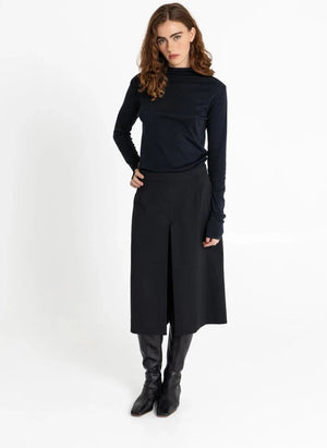 Smallable Woman - Falda de Lana Margot | Negro