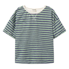 Cozmo - Camiseta Enea de Rayas | Azul marino