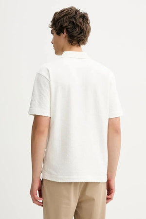 Camiseta de algodón con cuello Marc O'Polo