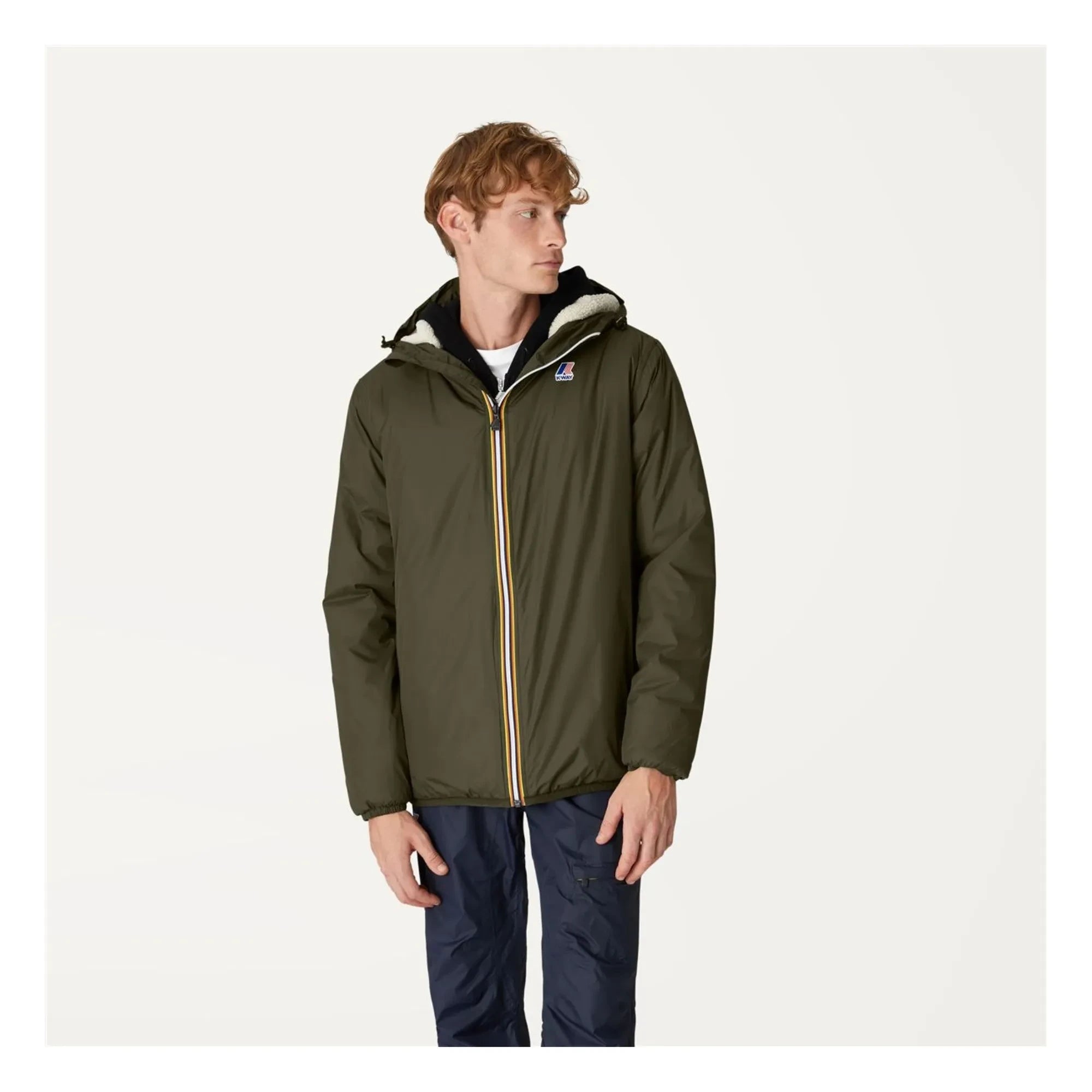 K-way - Le Vrai Claude Orsetto 3.0 Chaqueta acolchada impermeable | Caqui