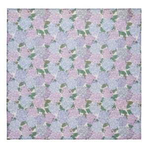 Studio Bohème - Pañuelo de algodón orgánico Linon Flowers | Lila