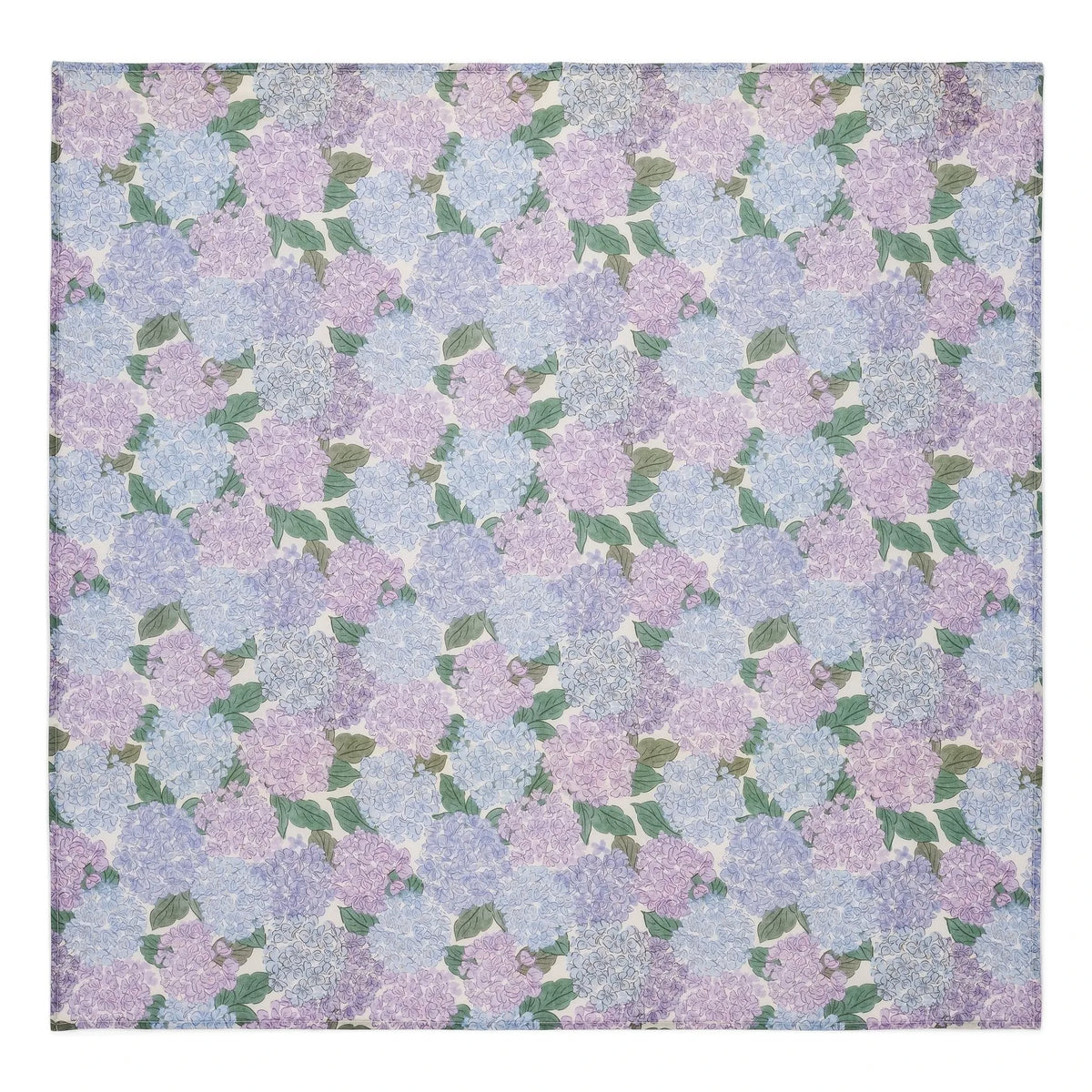 Studio Bohème - Pañuelo de algodón orgánico Linon Flowers | Lila