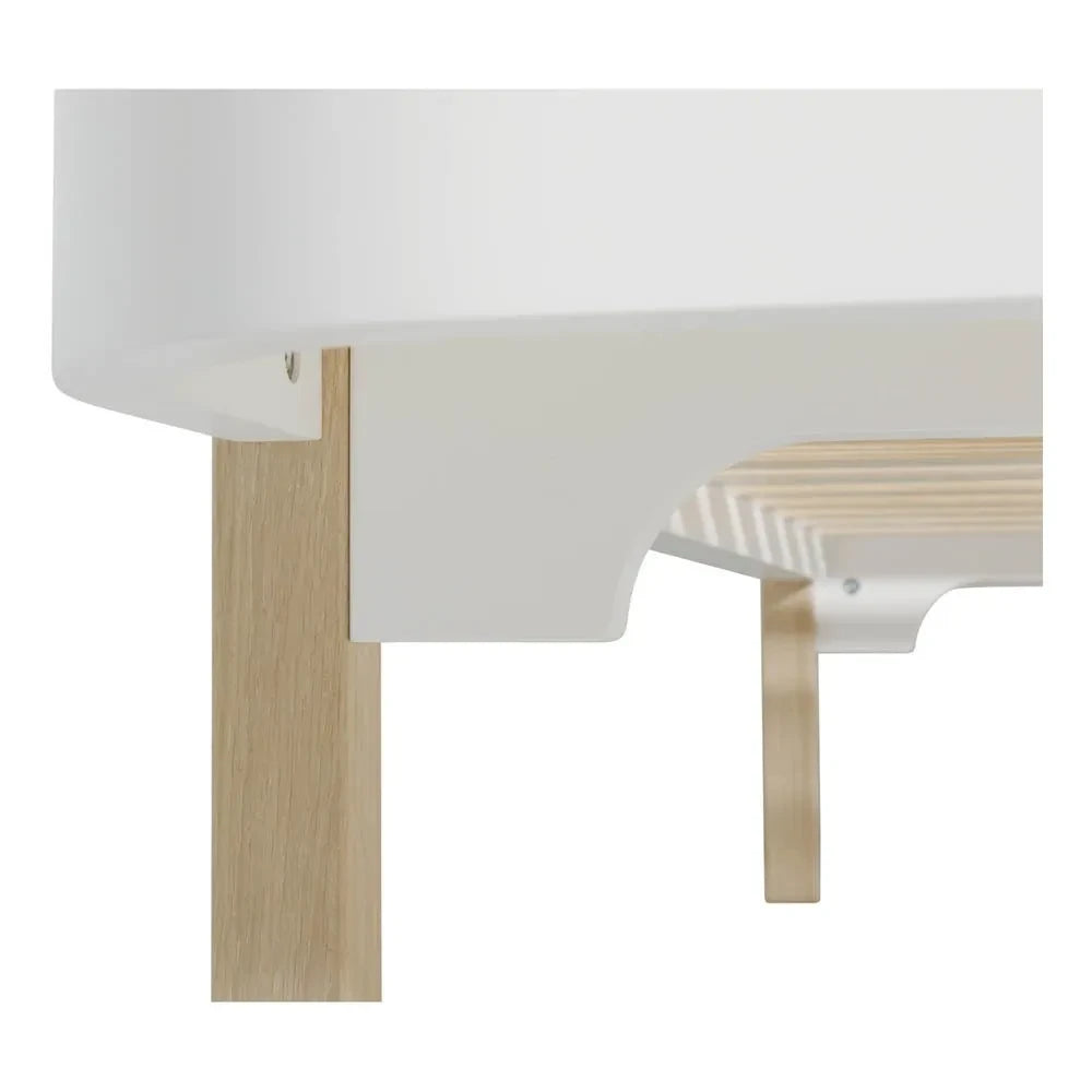 Oliver Furniture - Sofá cama de roble, madera, 90x200cm
