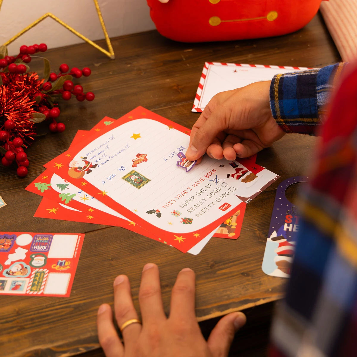 Legami - Kit de Letras de Papá Noel