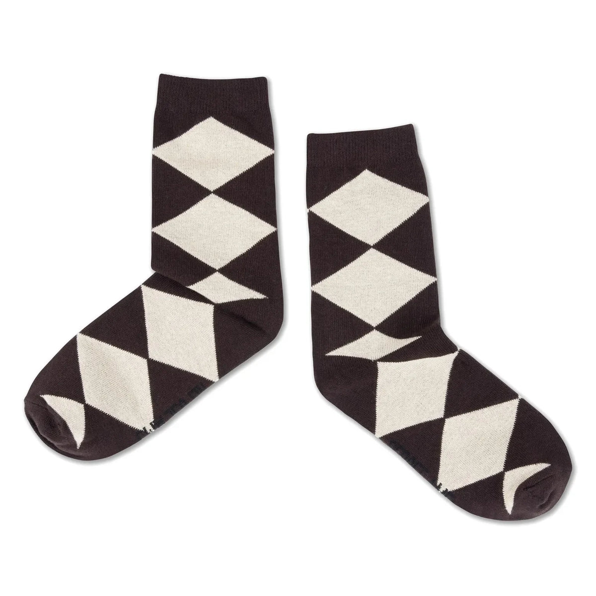 Repose AMS - Harlequin Socks | Marrón