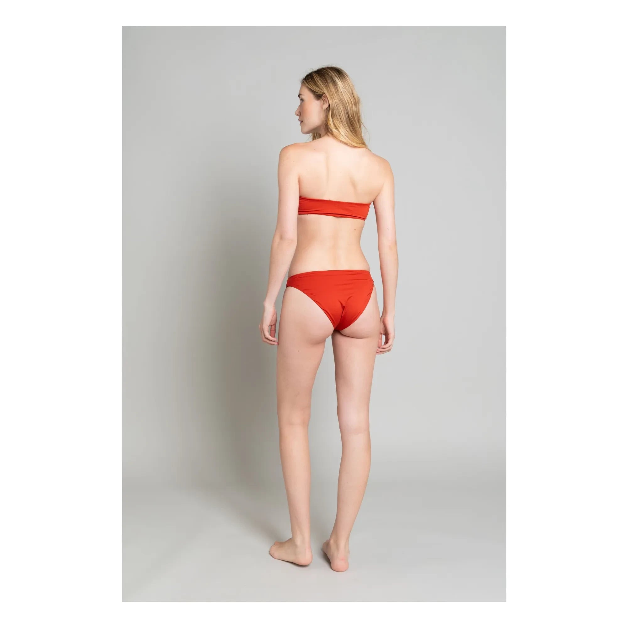 Smallable Woman - Parte superior de bikini Brooke Mayo | Rojo teja