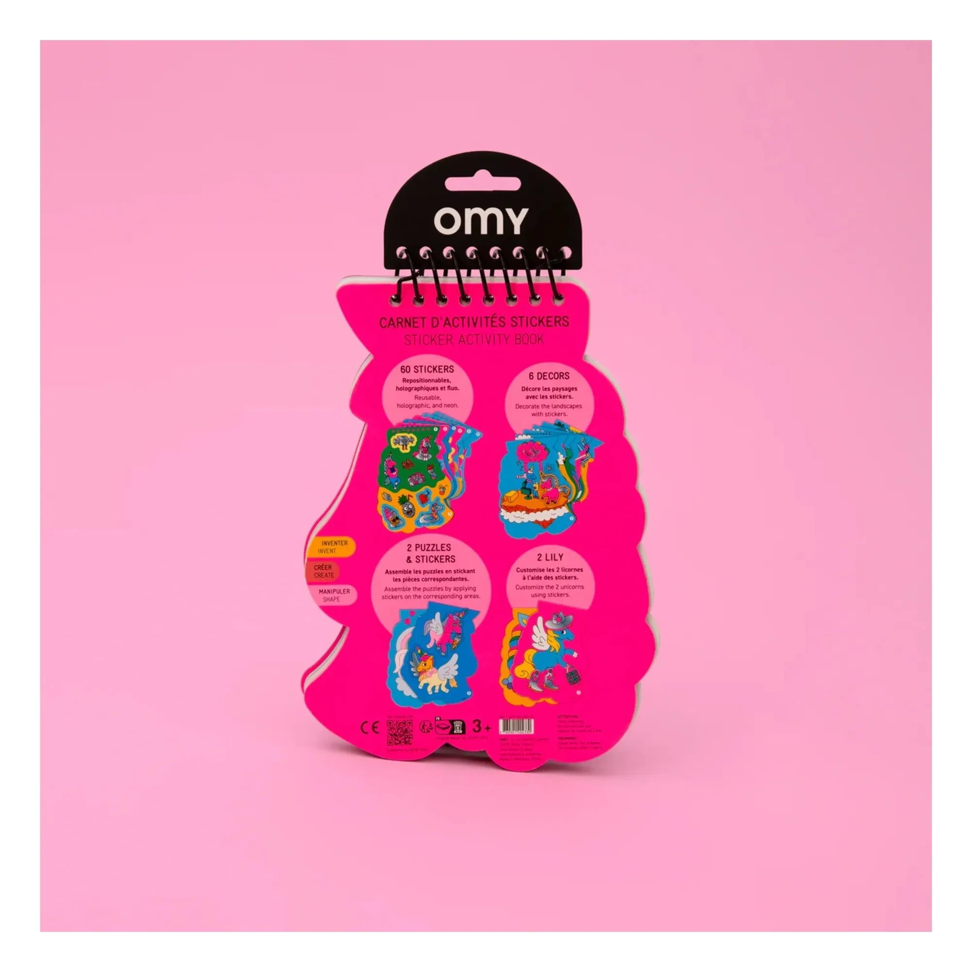 Omy - libro de pegatinas y actividades de Lily