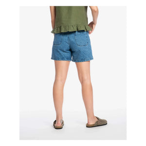 Matona - Pantalones cortos de algodón orgánico vaquero | Azul