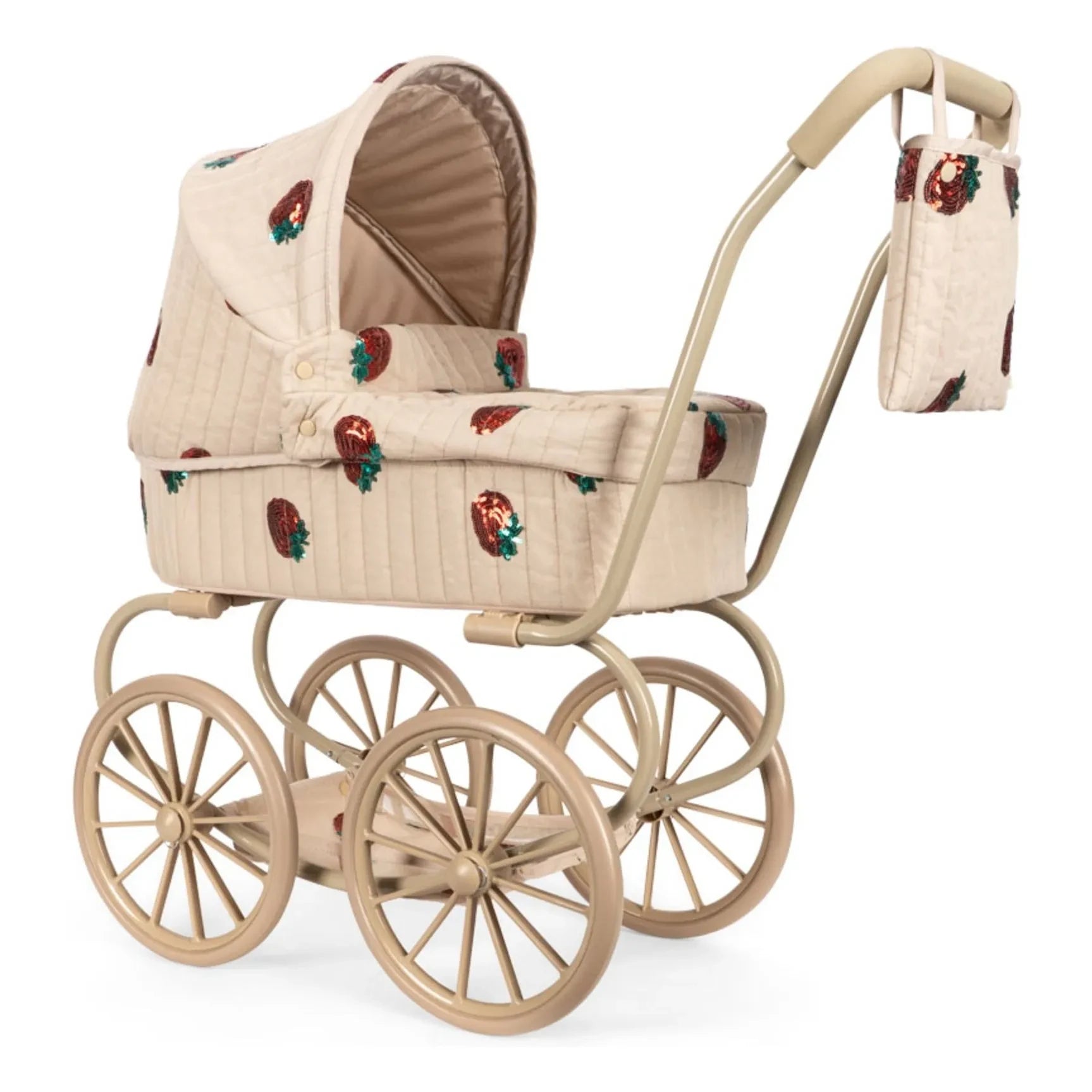 Konges Sløjd - Cochecito Minnie Strawberry | Beige