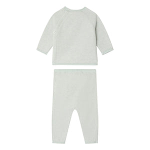 Bonpoint - Conjunto de camiseta y leggings Loan de algodón orgánico | Gris