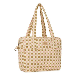 Nobodinoz - Bolso de maternidad Hyde Park Mosaic | Rosa