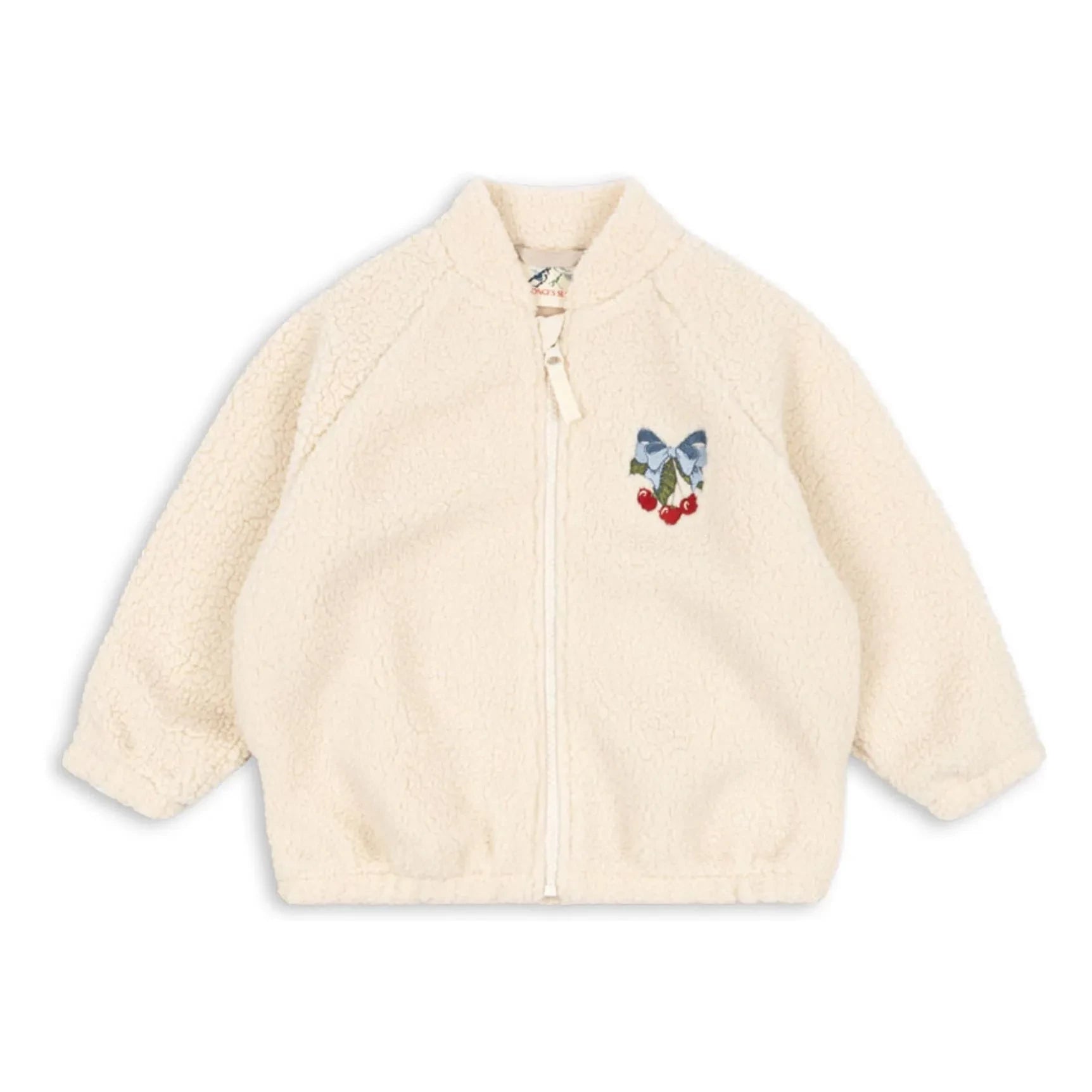 Konges Sløjd - Jazz Sherpa Chaqueta Cherry Fibras recicladas | Crema