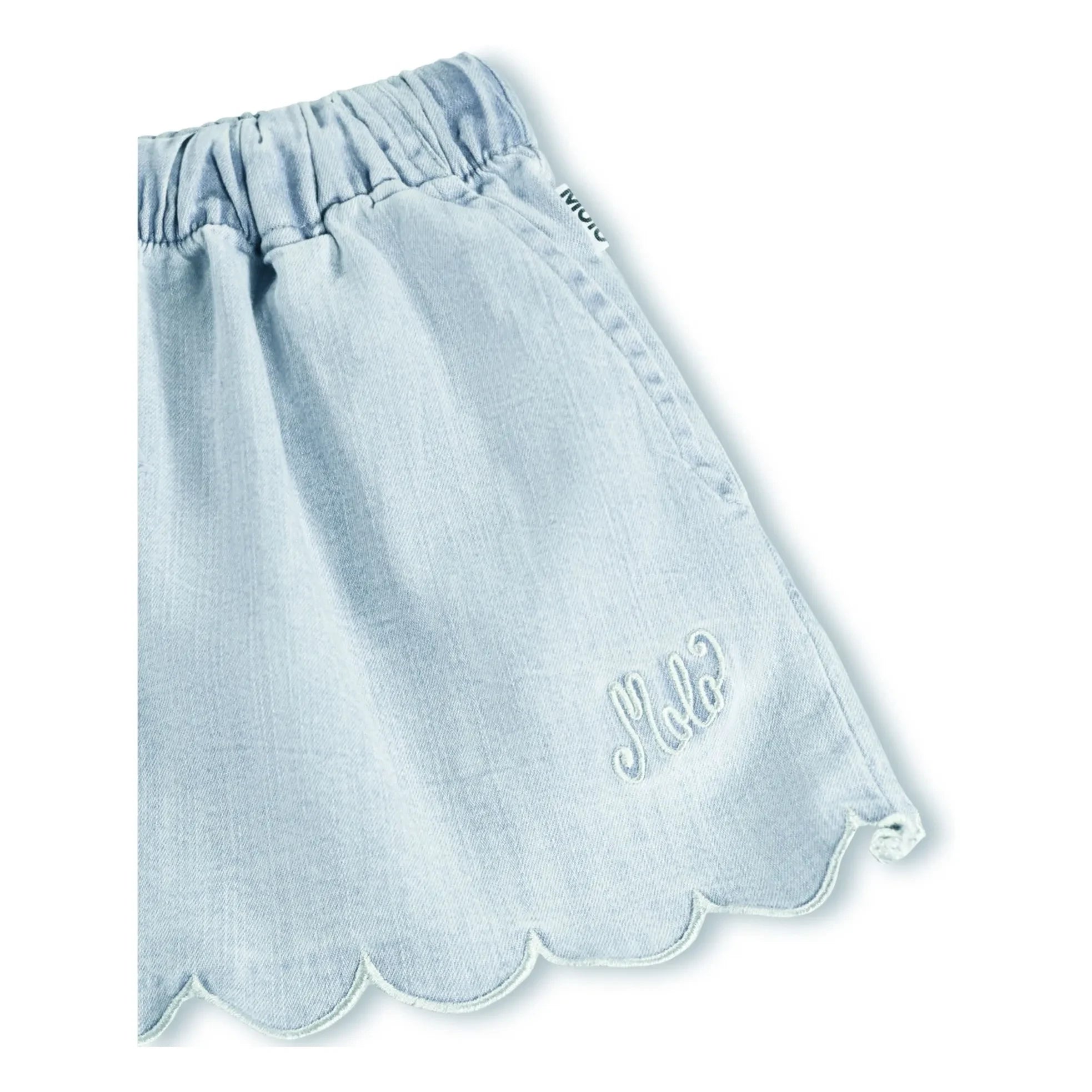 Molo - Shorts Addie de algodón orgánico | Azul claro